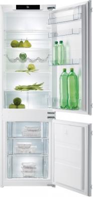 Gorenje NRKI 418eP1 E(A++) energiaosztáy, beépíthető alulfagyasztós hűtőszekrény NOFROST