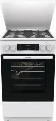 Gorenje GKS6C72WF KOMBINÁLT TŰZHELY 70 literes sütő, teleszkópos sütősín, 11 funkció 3 ÉV GORENJE GARANCIA 
