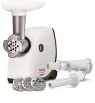 Tefal NE445138   húsdaráló 2.3kg/perc, 3-FÉLE reszelő feltét, KOLBÁSZTÖLTŐ ADAPTER, 